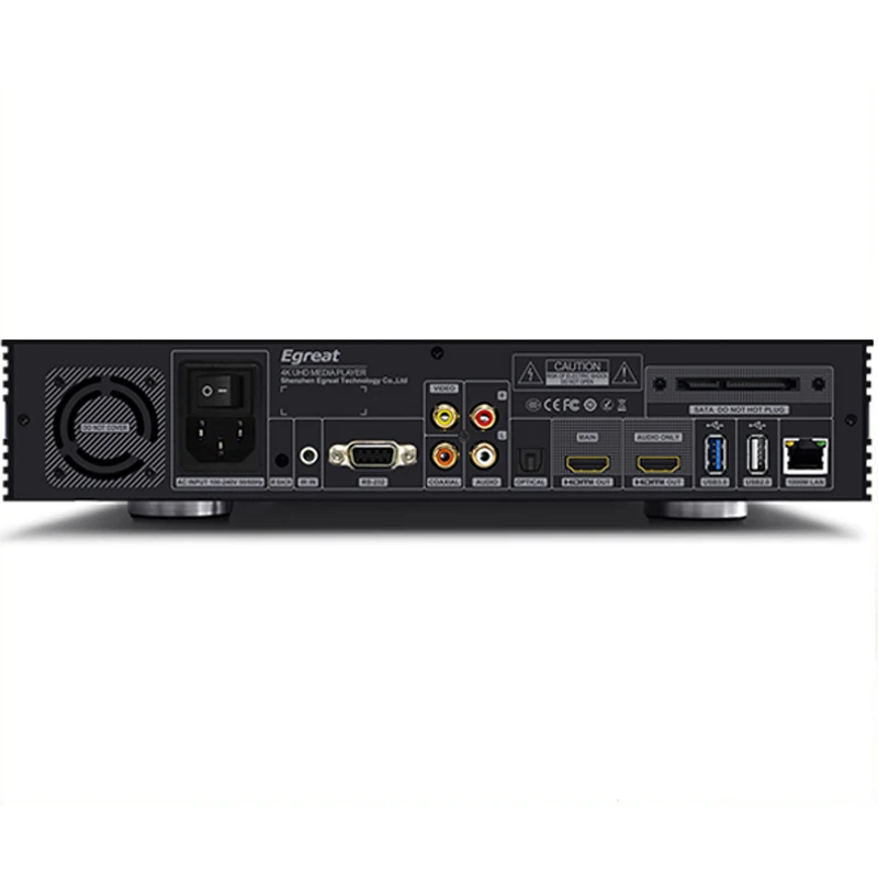 Egreat A11 в формате 4 K UHD, медиа-проигрыватель Hi3798C V200, 2 Гб оперативной памяти, 16 Гб встроенной памяти, 2T2R WI-FI Gigabit LAN HDR10 Blu-Ray 3D Dolby смарт-медиа-плеер