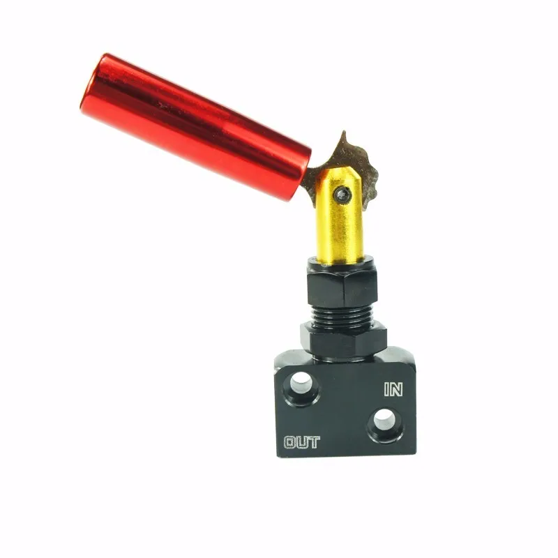 black color aluminum Brake Proportion Valve Racing Lever Type Brake Bias Adjuster YC100629
