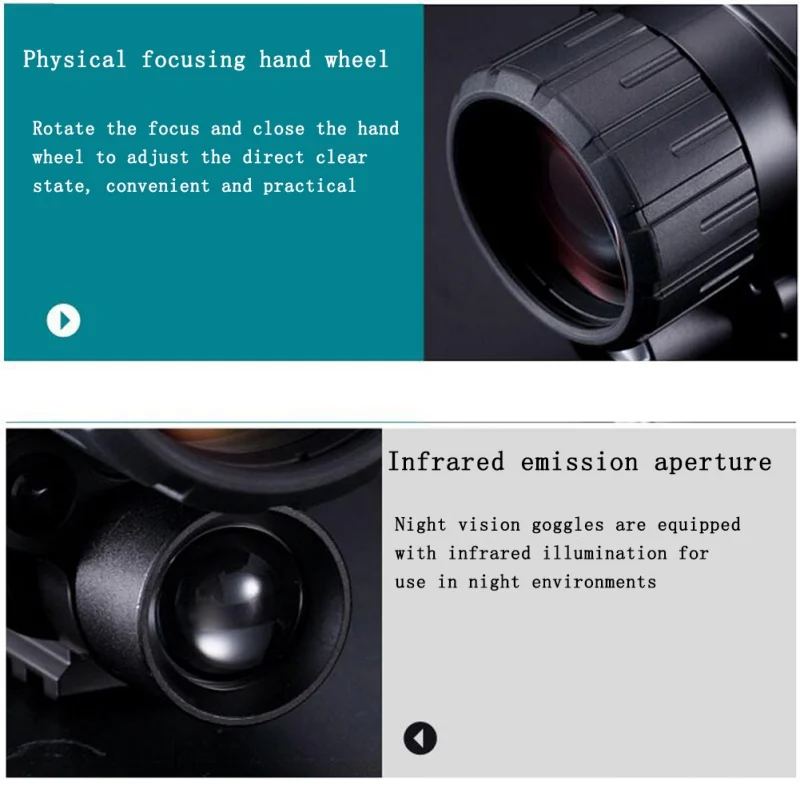 Монокуляр ночного видения Инфракрасный цифровой прицел для охоты телескоп большой дальности со встроенной камерой съемки фото запись видео