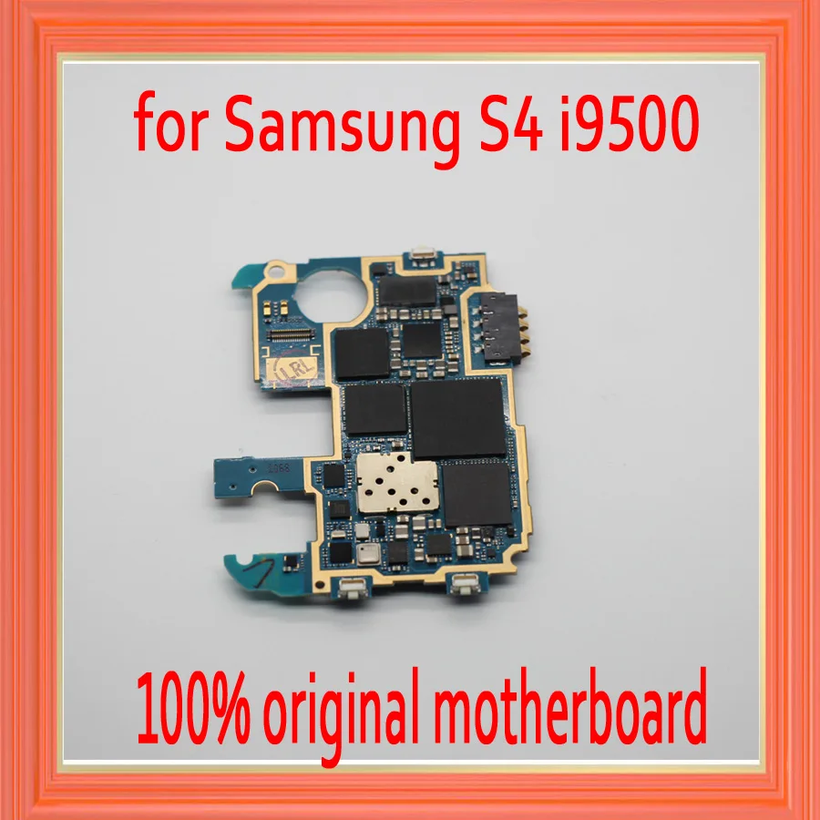 

EU Version for Samsung Galaxy S4 i9500 Motherboard,16gb Original unlocked for Galaxy S4 i9500 Logic board with Full Chips
