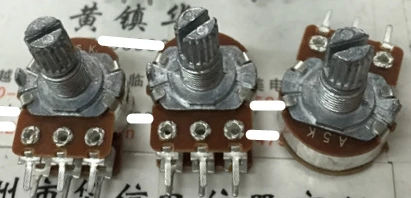 

5pcs/lot Edifier R201T1 148 dual potentiometer A5K handle length 15MM flower Edifier R1000TC
