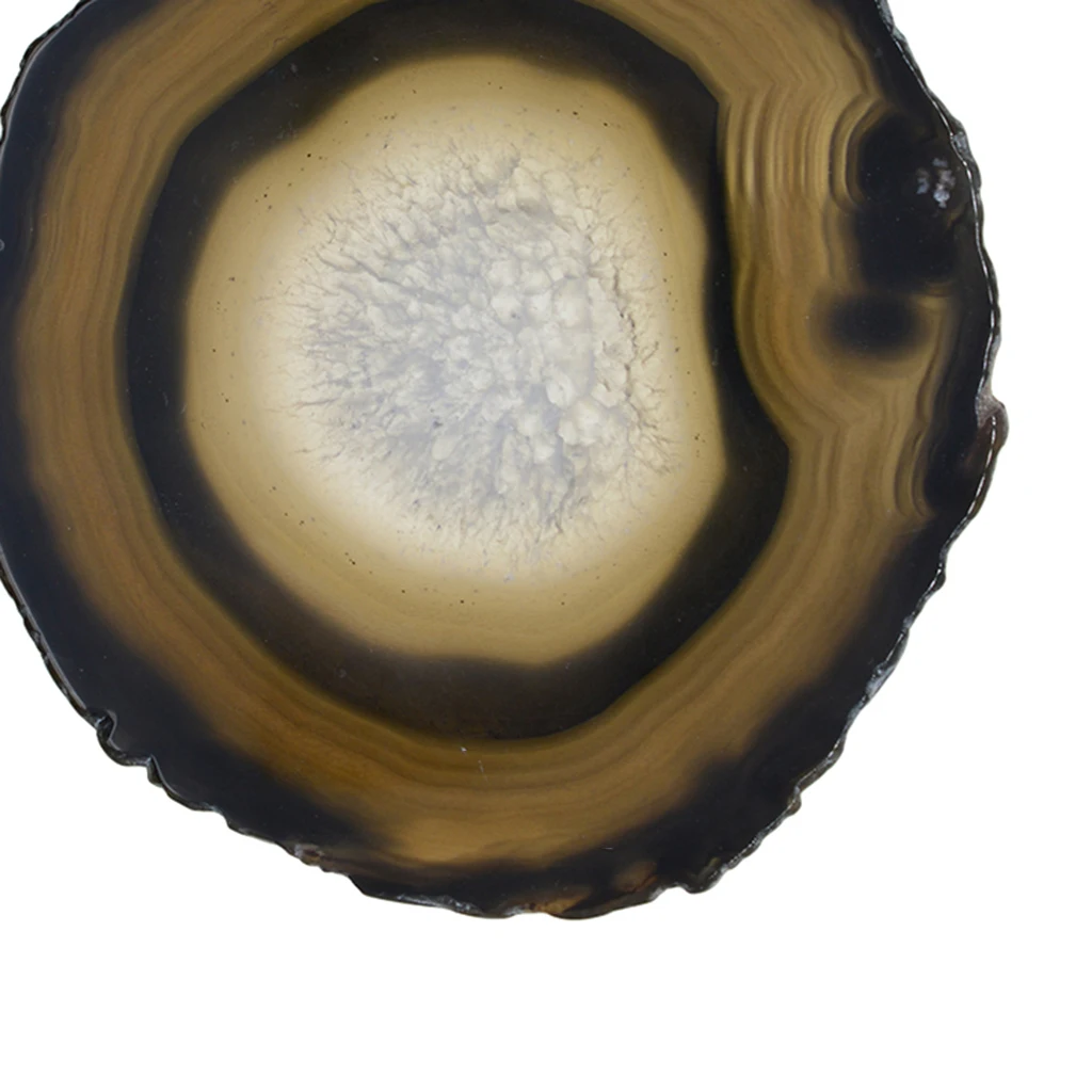 6pcs Colorful Irregular Agate Slice Quartz Crystal Coaster Placemat Decoration Ornaments for Jewelry Making DIY Pendant Charms