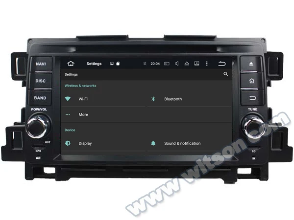Sale 7" Android 8.0 OS Car DVD Multimedia Navigation GPS Radio for Mazda CX-5 (KE) 2012-2018 with External OBD2 Adapter Support 3