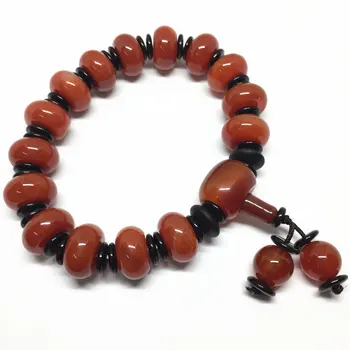 

Top Selling Elastic Agate Bracelet Natural Agate Bracelet for Men and Women free shipping