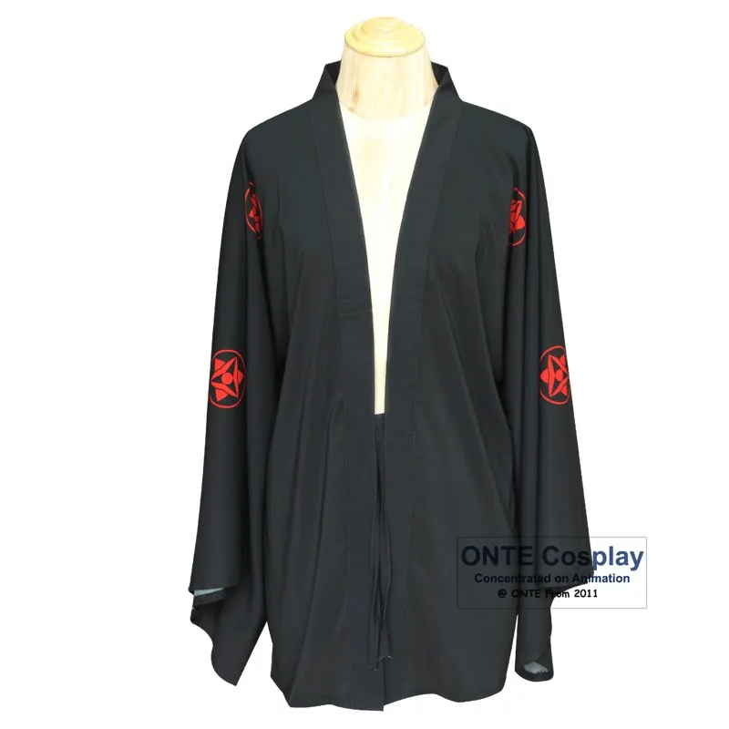 Uchiha Itachi Sasuke банные халаты шифоновая Пижама плащи Шаринган Наруто костюмы для