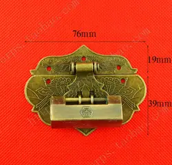 A02 аппаратные замки высокое качество и новизна сплав Zine Винтаж античный китайский старый стиль шкатулка с замком с пряжкой