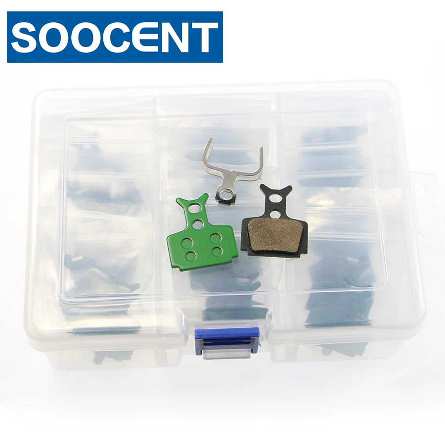 

20 Pairs with Box Green Resin Bicycle Disc Brake Pads for Formula R1/The One/Mega/RX/RO/T1 MTB Mountain Bike Disc Brake Parts