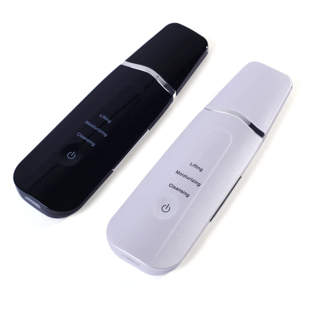

Skin Scrubber Peeling Shovel Blackhead Remover Ultrasonic Deep Cleaning Beauty Machine USB Rechargeable Face Lifting Tools