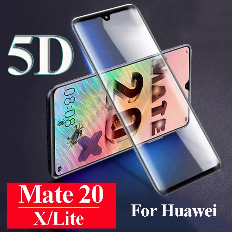 

5D Mate20 Protective Glass On The For Huawei Mate 20x 20 Lite X Screen Protector 20lite Light Lit Tempered Mate20x Mate20lite