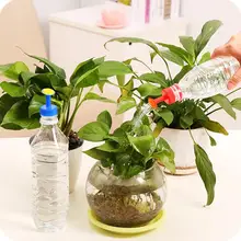 Bottle Top Watering Garden Plant Sprinkler Water Seed Tools Watering Sprinkler Portable Household Potted Plant Waterer