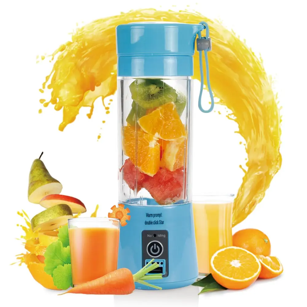 Buy 380ml Electric Juicer Cup Mini Portable USB