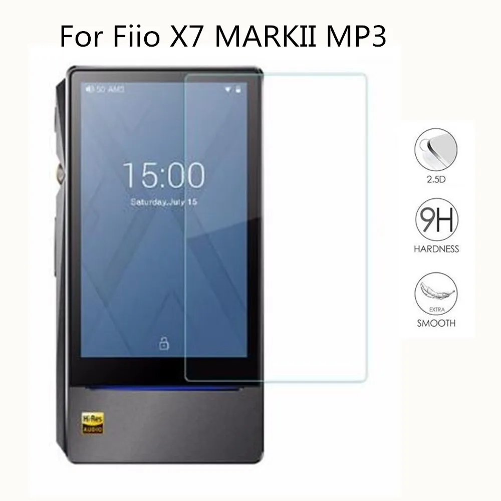 

Smartphone Tempered Glass For Fiio X7 MARKII MP3 9H Explosion-proof Protective Film Screen Protector cover phone