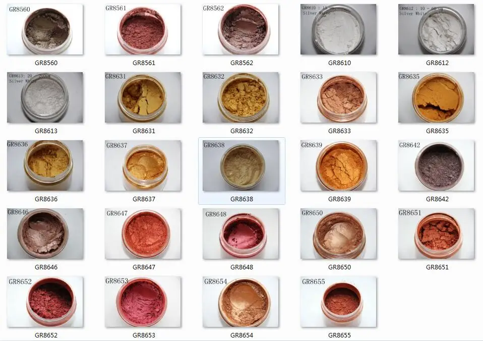 Natural Cosmetic Mica Powder Pigment Safe to use for Lipstick,Makeup