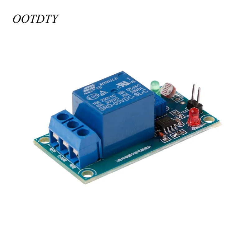 

OOTDTY 5V Photoswitch Light Sensor Switch LDR Photoresistor Relay Module Detection Board