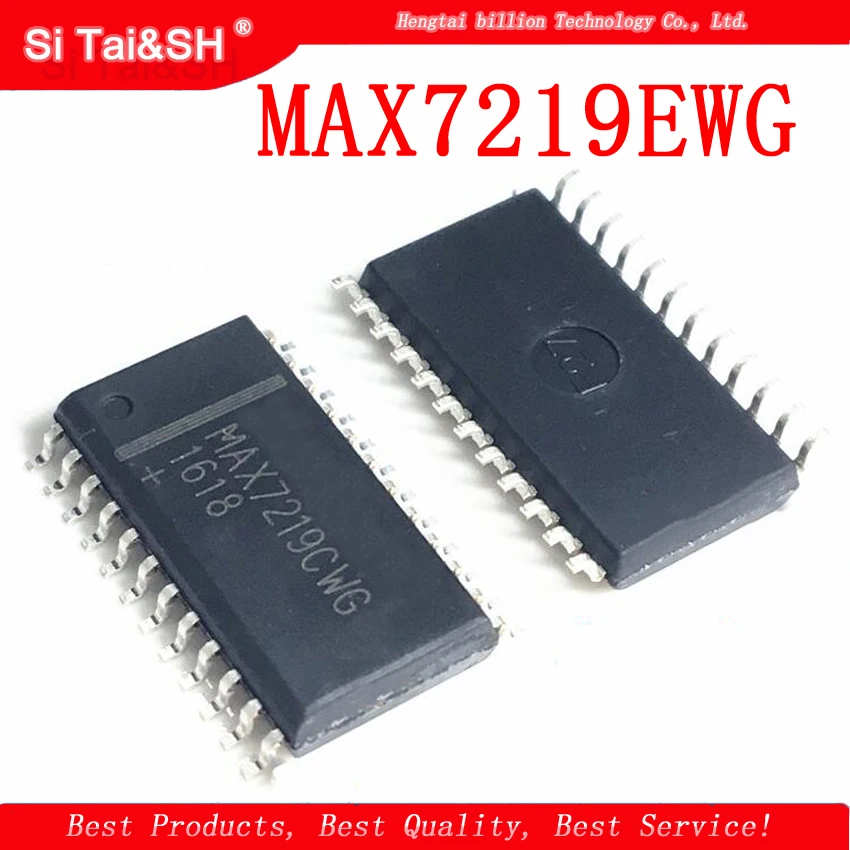 5 шт. MAX7219EWG SOP24 MAX7219 SOP SMD новый и оригинальный IC | Электронные компоненты