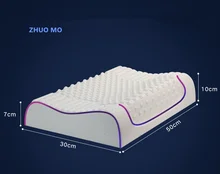 Best Offers High Quality Natural Latex Pillows Neck care Memory Latex Cervical Orthopedic Health Care for home Sleeping Bedroom Pillow