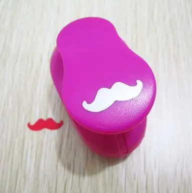 

2-2.5cm beard shape EVA foam punch paper cutter for greeting card hole puncher Scrapbook Handmade furador de papel free shipping