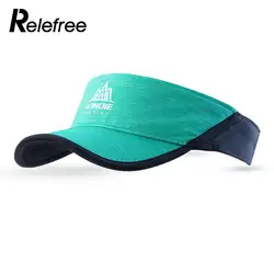 Козырек Кепки складной форма междугородной Run ВС шляпа милый 3 цвета Кемпинг Бейсбол Кепки регулируемый теннис Аксессуары