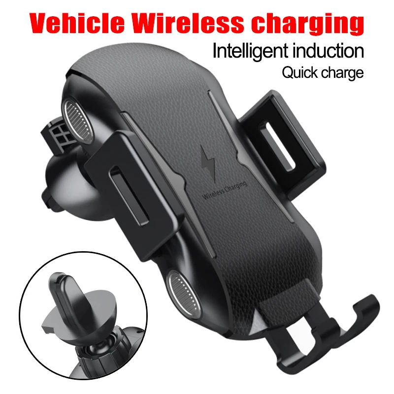 

For Xiaomi MIX 2S MAX3 10W QI Vehicle Wireless Charger for IPhone 8 X for Samsung S9 S6 Fast Charger Car Mount Holder Stand
