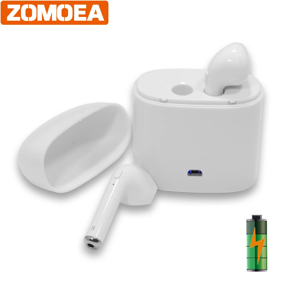 TWS Bluetooth Headset Wireless Headphones For IPhone Samsung Stereophone Microphone