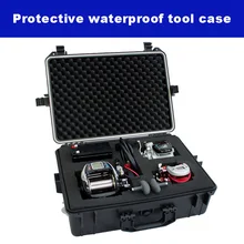 Профессиональный Чехол для инструментов чехол для инструментов ударопрочный герметичный водонепроницаемый пластиковый чехол Чехол для оборудования чехол для камеры с пенопластом