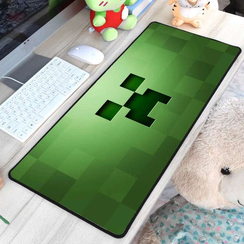 

Congsipad Minecraft Mouse Pad Zombie Sword Pattern Mousepads DIY Boy Halloween Gift Gaming MousePad Gamer Large Personalized Pad