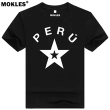 PERU t shirt diy free custom made name number per t-shirt nation flag pe republic peruvian spanish country college print clothes