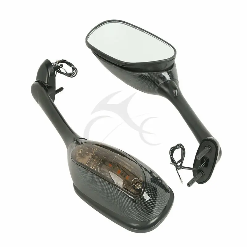Мотоцикл заднего вида боковые зеркала поворотник для Suzuki GSXR600/750 06-15 GSXR1000 05-15