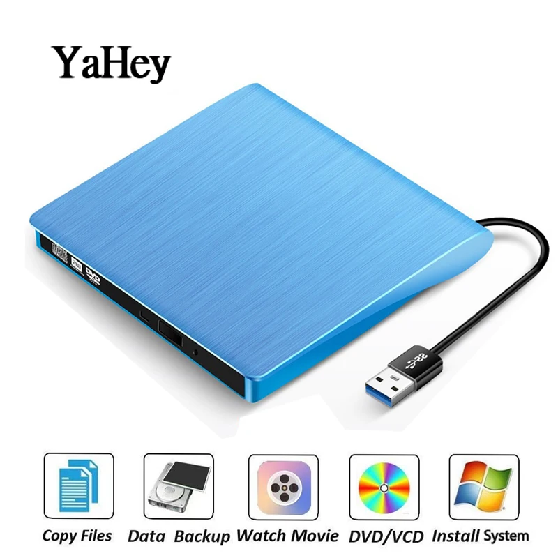 [Корабль f rom локальный склад] USB 3 0 CD/DVD RW ГОРЕЛКА Внешний оптический привод