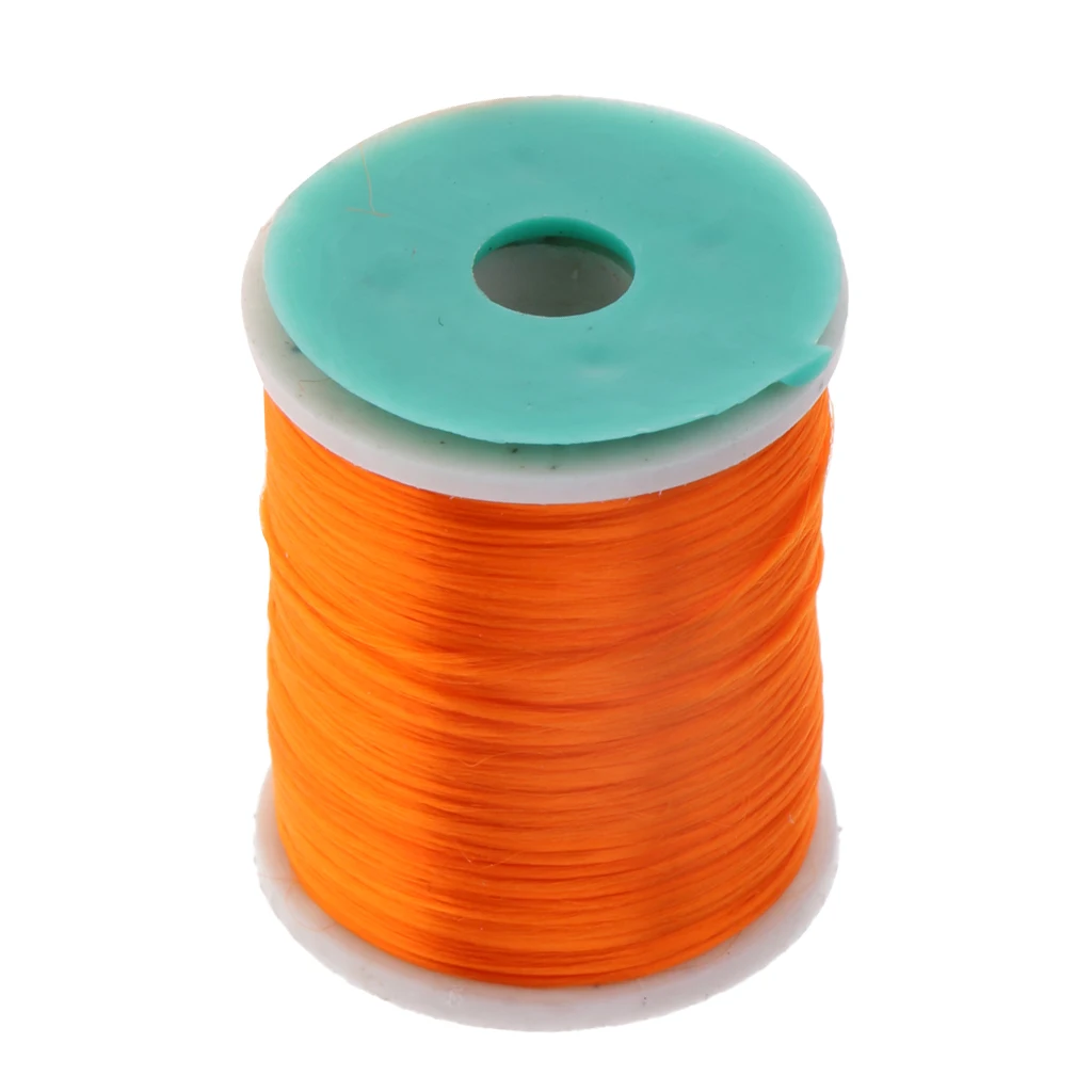 1 Pc 250m 210 Denier Fly Tying Thread High Strength Fly Tying Materials 4 Colors Fishing Tools Supplies - Цвет: Orange