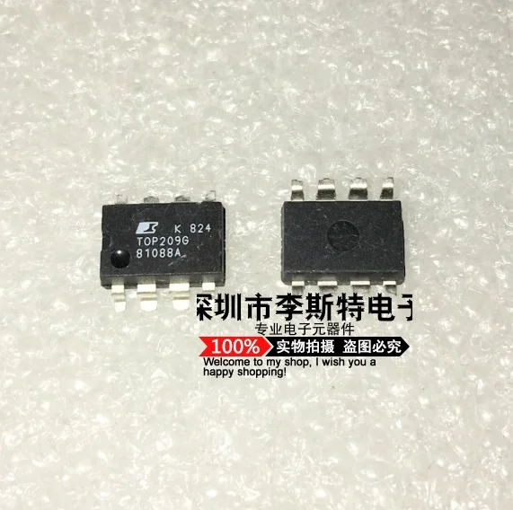 Enviar livre 50 шт TOP209G TOP209GN SMD СОП-8 novo оригинальный чип de ференцированности де Энергия |