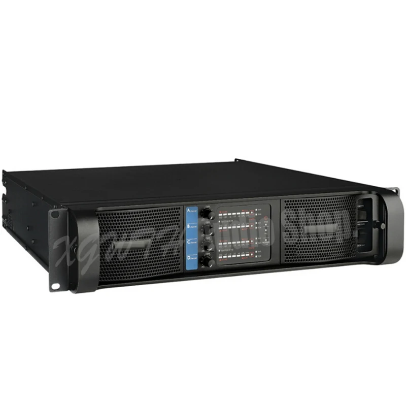 US $728.65 4 Channel Switching Power Amplifier 1350W X 4 Stage Performance Line Array Digital Power Audio Sound Amplifier Power FP10000Q