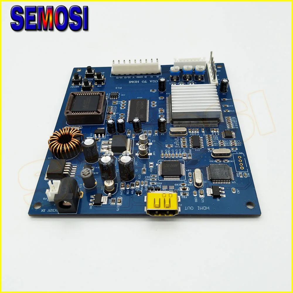 Buy CGA to HDMI Converter PCB EGA to HDMI Converter for HD Arcade Game