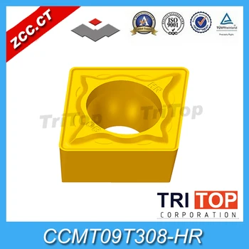 

Free Shipping CCMT09T308-HR YBC251 (10pcs/lot) ZCC.CT high quality good performance general turning tool positive insert