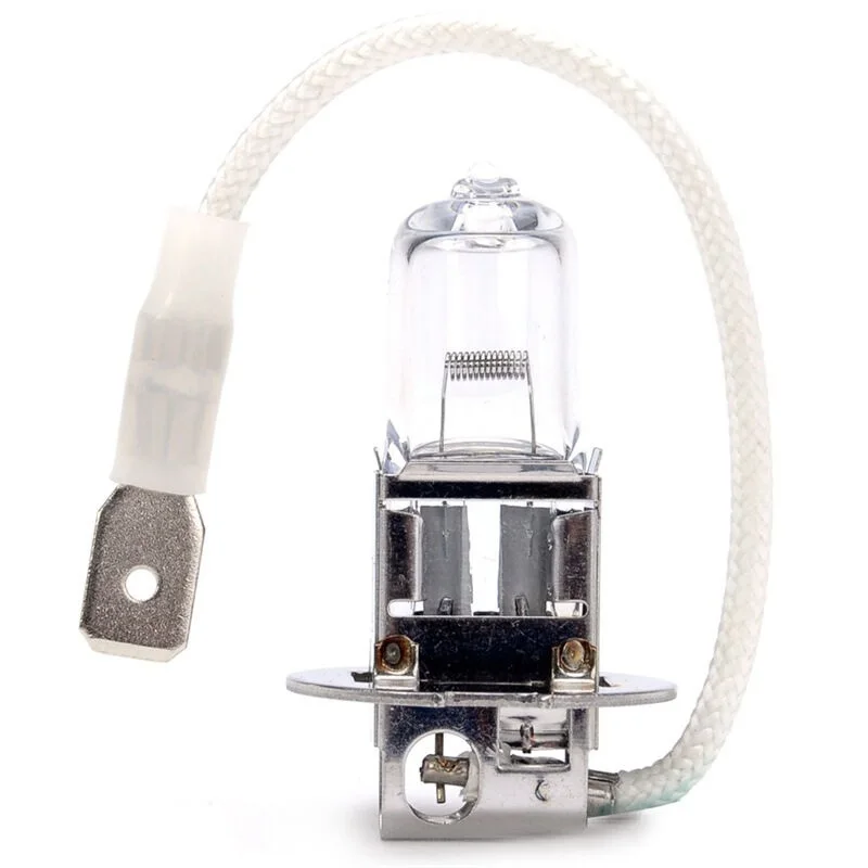 

halogen lamp H3 DC12V 55W Bright White Fog Lights Halogen Bulb High Power Headlight Light Source parking 6000K auto