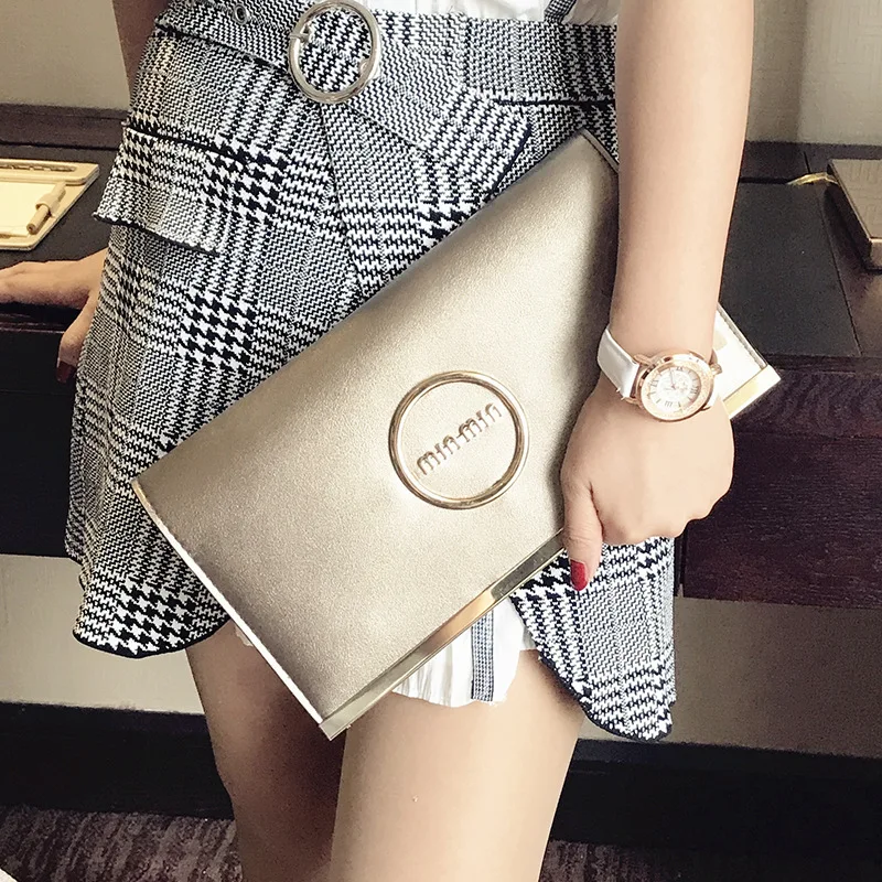 

Moonooda Fashion Handbags New Ladies Leather Envelope Bags for Women 2019 Female Clutch Bag Strap Purse Shoulder Crossbody Bag