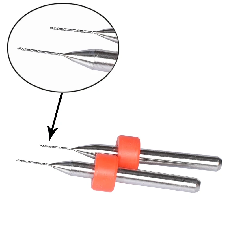 Насадка для очистки 4 размера 6 размеров 10 шт. сверла с Чехол 0,2 мм до 0,65 мм для 3D-принтера Mendel Reprap mk7 mk8 насадка