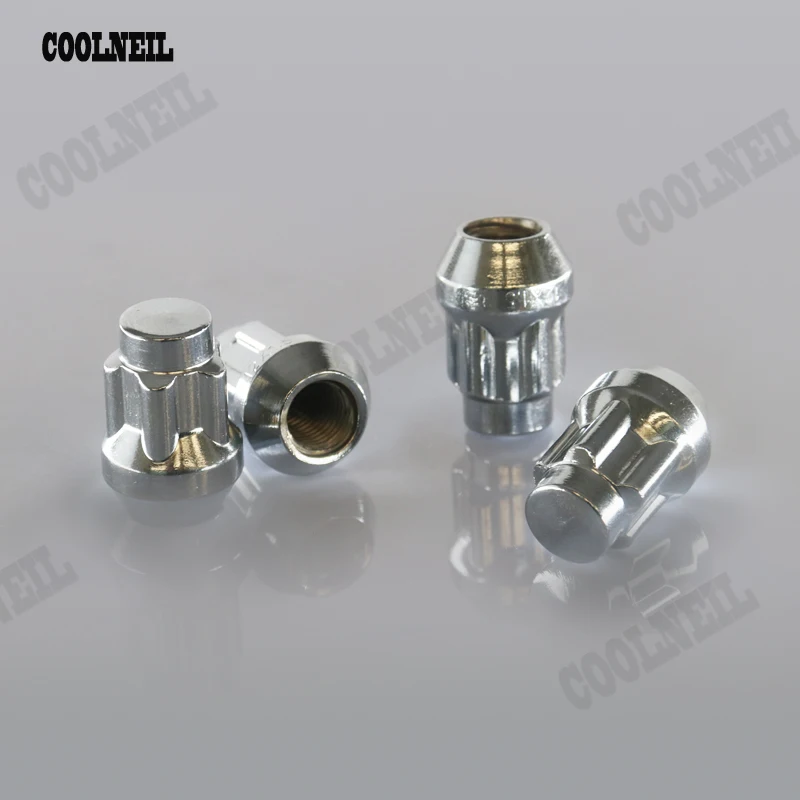 

Wheel Lock Lug Nuts M12X1.5 4 pcs Lock nuts + 1 key for Toyata,Honda,KIA,BYD