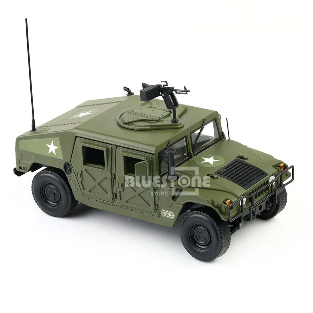 

KDW 1/18 Scale Diecast Military Army Humvee Battlefield Vehicle Model Toys