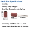 50pcs 80-600 Grit Nail Art Sanding Bands For Electric Nail Machine Nail Drill Bits Drum Sanding Kit Abrasive Tools Accessories ► Photo 2/5