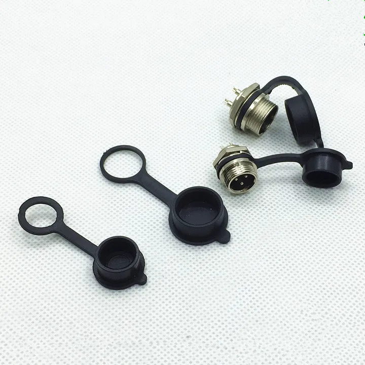 100pcs GX16 Aviation Plug Cover Waterproof Connector Plugs Dust Rubber | Обустройство дома