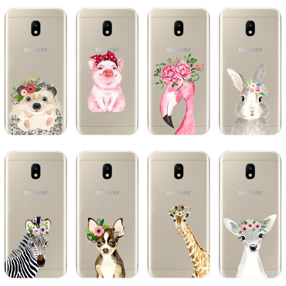 

Flamingo Pig Phone Case For Samsung Galaxy J3 J5 J7 2015 2016 2017 J4 J6 J8 Plus 2018 J2 J5 J7 Prime Soft Silicone Back Cover