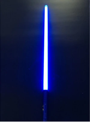 Новые виды звуковых люков войн черная серия Скайуокер световой меч джедай синий Вейдер меч 65-100 пять видов специальный Рождественский подарок - Цвет: 65cm Blue blue light