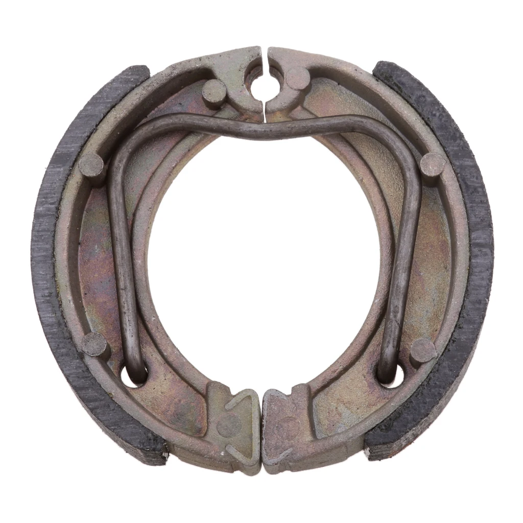 1 Pcs Motorcycle Front Rear Wheel Brake Pad Shoe Kit For Yamaha PW 50 Y-Zinger 1981-2009 Etc Maximum Braking Performance 