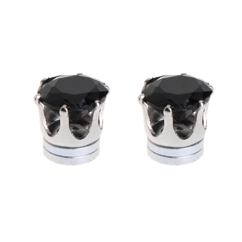 

Ear Studs Earrings Magnetic Without Piercing Ears Jewelry Zircon For Men Women