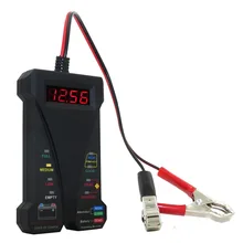 MOTOPOWER MP0514A 12 В Цифровой автомобиль Батарея Тестер Вольтметр генератор анализатор с ЖК-дисплей и светодиодный дисплей