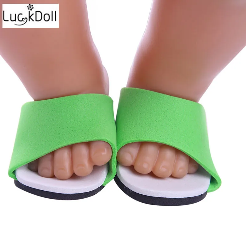 Luckdoll рекламная кукла мини тапочки подходит 18 дюймов американская кукла женщина и 43 см кукла аксессуары игрушки Дети Рождественский подарок