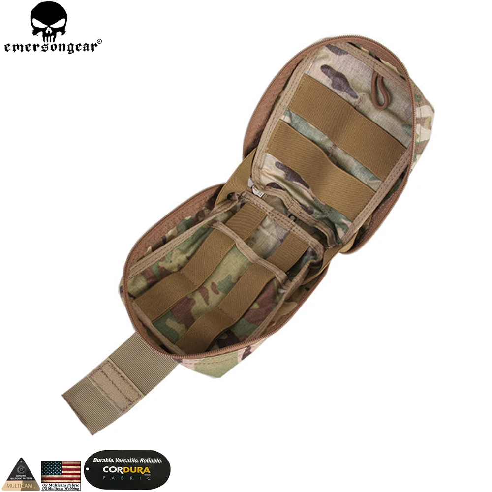 Emersongear EG Style EI Medic Pouch Magazine Pouch Molle Dump Drop Pouch Civilian Hunting EDC Bag multicam EM9284