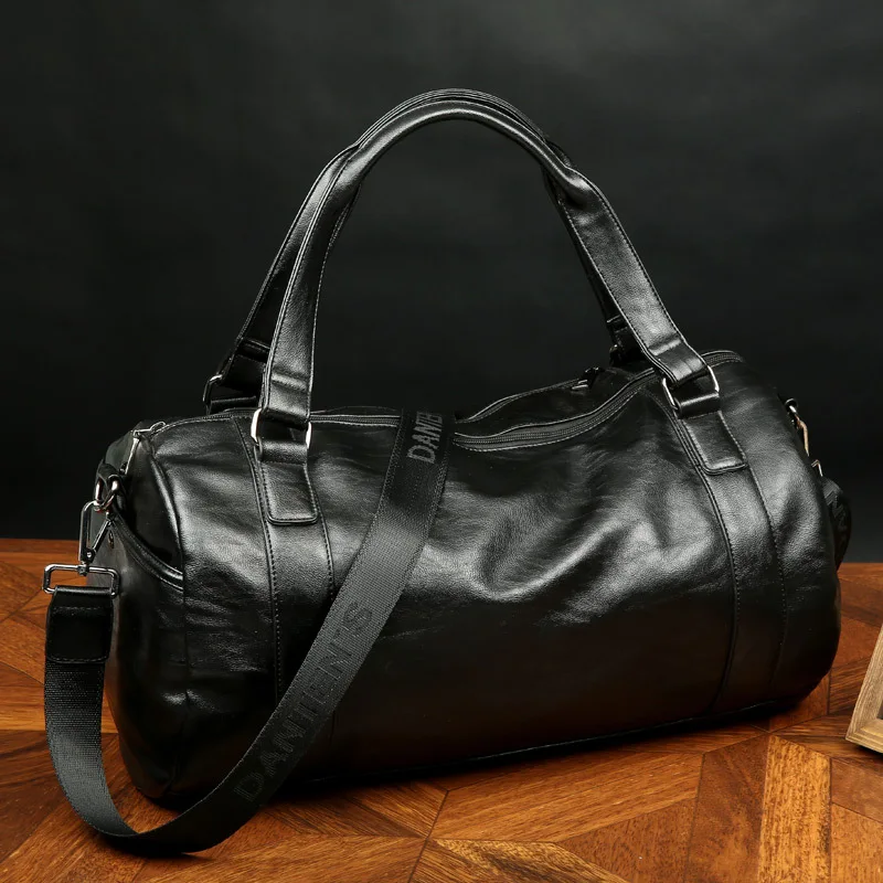 leather workout bag
