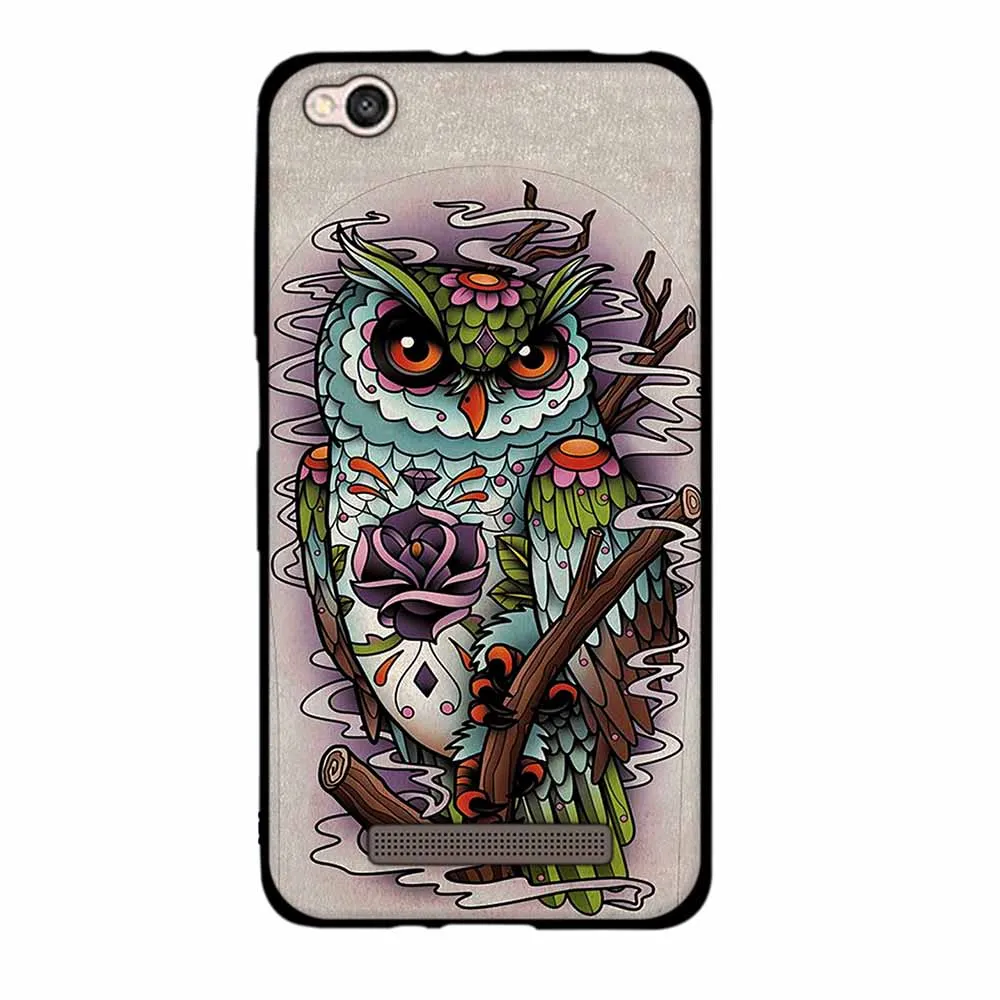 Case For Xiaomi Redmi 4A Case Silicon Back Cover Soft TPU Capa Funda Coque Shell Bumper Cat Cartoon Mobile Phone Case Protective
